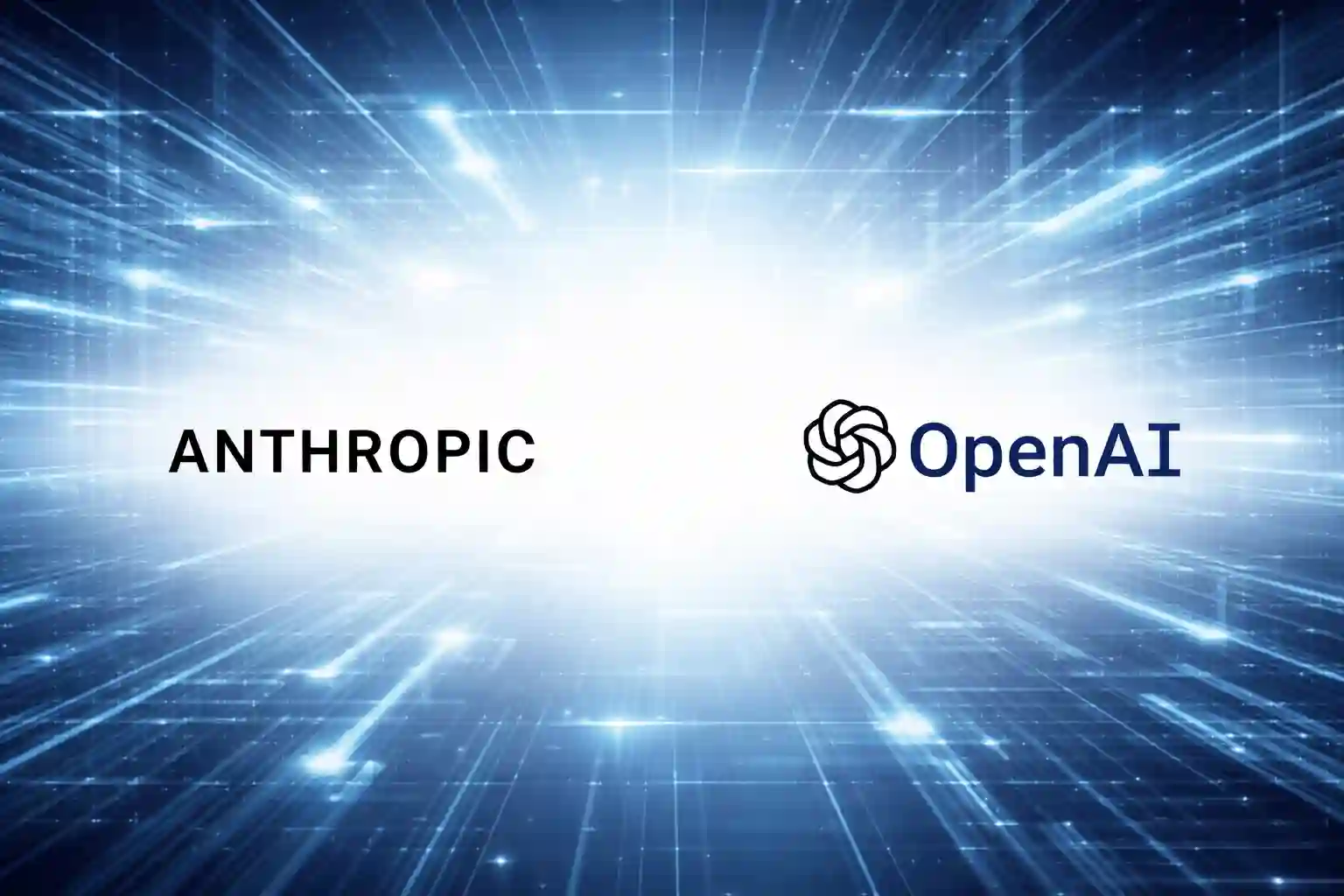 Anthropic vs OpenAI, AI Generated Image